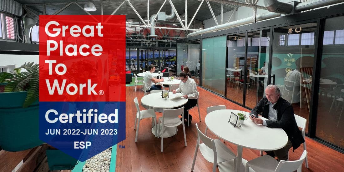 Certificación Great Place to Work® Azigrene renueva su Certificación Great Place to Work®